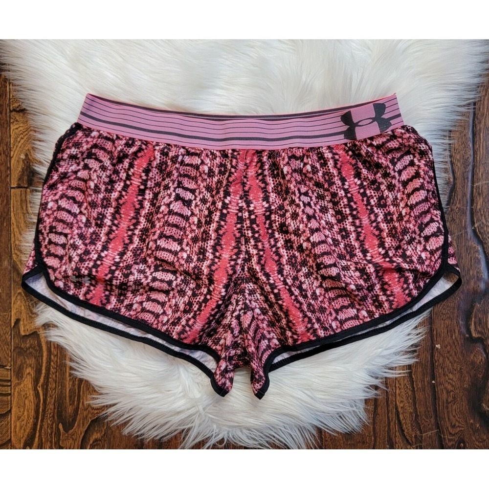 Under‎ Armour Lined Running Shorts Gym Running Women's Size Large